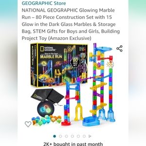 🌟 National Geographic STEM marble run set